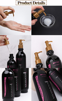 Kit de traitement capillaire à la kératine OEM crème lisse et pure à la kératine kératine organique pour lisser les cheveux