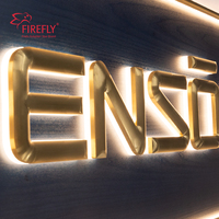 Letras Abombadas de Aluminio CNC Personalizadas, Letrero con Logotipo Retroiluminado en 3D, Letras de Canal Metálicas para Fachadas de Tiendas, Señalización Interior y Exterior