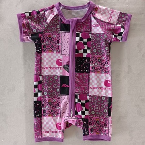 여름 스타일 외출복 바로 배송 가능한 대나무 파자마 미스터리 박스 캐릭터 프린트 아기 파자마 대나무 도매 RTS 블라인드 박스 - Product Image 2