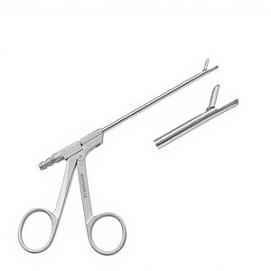 Pinza de Succión Recta BLAKESLEY de 4 Pulgadas, 4 mm, 3.5 mm, Instrumento Quirúrgico Endoscópico Manual ENT, Herramienta de Precisión de Acero Inoxidable, CE - Product Image 1