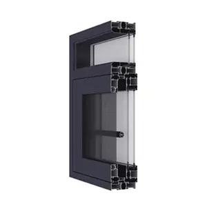 平开门用优质6000系列挤压热断裂铝窗型材