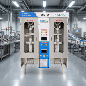 เครื่องบรรจุซองของเหลวอัตโนมัติความเร็วสูง ECO 6-K แบบ 2 หัว สำหรับบรรจุนม น้ำผลไม้ น้ำดื่ม - Product Image 5