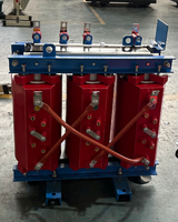 Transformateur triphasé sec HaiRui SCB11, encapsulé dans de la résine époxy, entrée 11kV/380V, 50/60Hz, MV/HV, 3 bobines, transformation ovale
