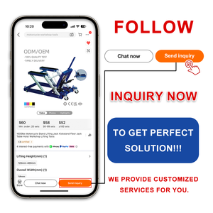 Lève-<span class=keywords><strong>moto</strong></span> hydraulique robuste de 1500 lb, design pliable avec roues pour diverses applications de levage - Product Image 6