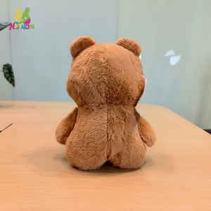 <span class=keywords><strong>Ours</strong></span> <span class=keywords><strong>gourmand</strong></span> en peluche Kawaii super doux avec fonction de soulagement du stress de remplissage en coton PP pour enfants et adolescents cadeau de vacances - Product Image 4
