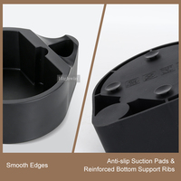 Boîte à café expresso écologique antidérapante et silencieuse, bac à déchets de café durable en silicone pour barista à domicile