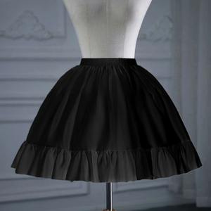 ชุดคอสเพลย์โลลิต้ากระโปรงสุ่มทรงบอลสำหรับผู้หญิงและเด็กผู้หญิงกระโปรงสั้น2ห่วงสีขาว - Product Image 6