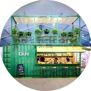 2025 Conteneur préfabriqué démontable de 20 pieds et 40 pieds pour café, restaurant, bar de luxe, maison conteneur en kit - Product Image 6