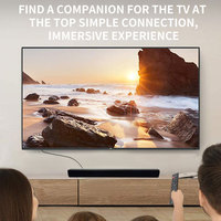 Système de cinéma maison sans fil ABS-S7002 10W puissance de sortie éclairage LED RVB barre de son multimédia Blue Tooth son Surround pour TV