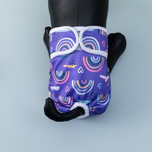 Ohbabyka, fralda de pano reutilizável, calças de fralda de cachorro de alta qualidade, fraldas à prova d' água para animais de estimação femininas - Product Image 5