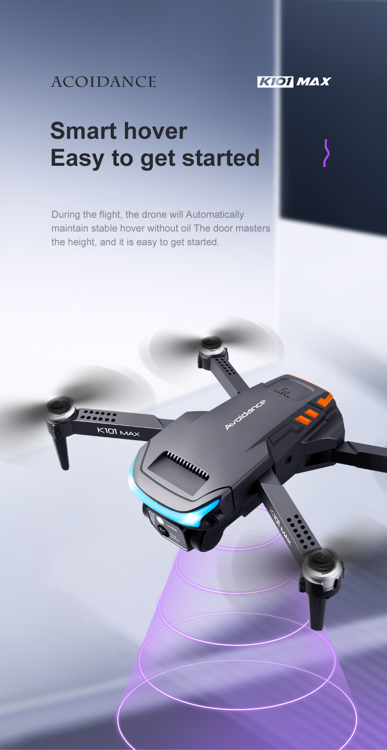 Drone Camera Lh X10 Drone HOSHI K101 MAX Drone 4K Dual