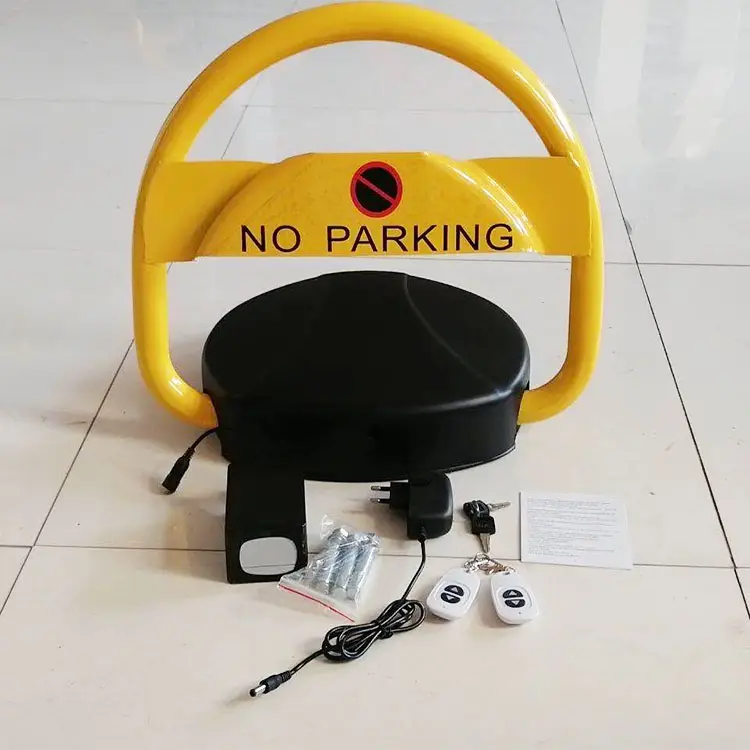 Fornitori di campioni gratuiti attrezzature per il parcheggio blocco dello spazio telecomando automatico Smart Parking Lock