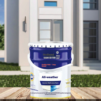 Peinture de façade anti-moisissure Bunkerway |   Résistance aux algues et aux champignons |   Solution pour climats humides |   Certifié ISO 22196