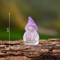 Nain de Pâques Lumineux Mignon pour Décoration de Jardinage DIY, Micro-Paysage, Petits Ornements, Accessoires de Pâques, Ensemble de Jouets DIY