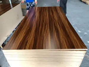 Panneau de fibres stratifiées mélaminé imperméable de qualité E0, placage <span class=keywords><strong>en</strong></span> bois de <span class=keywords><strong>chêne</strong></span> blanc, contreplaqué <span class=keywords><strong>brut</strong></span>, panneau MDF <span class=keywords><strong>brut</strong></span> pour meubles - Product Image 3