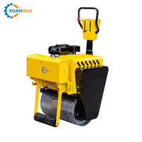 Compacteur routier vibrant autoporté 500 kg avec moteur et pièces de rechange