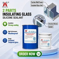 Fenfa FF-9228 Grosir Harga Murah 100% Silikon Sealant Dua Komponen Ember Silikon Sealant Kaca Isolasi Panas