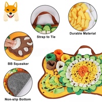 Tapis de jeu olfactif pour animaux de compagnie en PET écologique, style moderne, puzzle, tapis de renifleuse pour chiens et chats