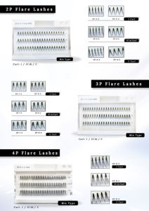 Extensión de pestañas postizas de estilo Natural hecha a mano profesional, pestañas de racimo unidas por calor suaves individuales de 0,07mm - Product Image 5