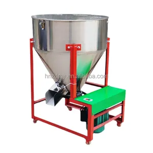 Hot sale spiral peanut corn seed mixer does not hurt the seed vertical coating machine double frequency speed mixer