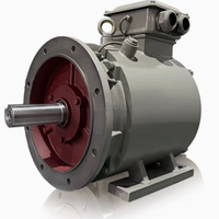 Motor Síncrono de Imán Permanente Refrigerado por Líquido Personalizado, Motor Servo IE4 de Alta Eficiencia, Montaje con Brida, Locomotora de Nueva Energía
