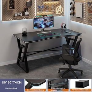 Bàn làm việc gỗ đơn giản hiện đại dùng cho văn phòng nhà và phòng ngủ, bàn viết cho học sinh - Product Image 6