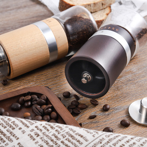 Ecocoffee Moulin à café manuel classique en acier inoxydable avec moulin à café en céramique pour la cuisine et la préparation de l'espresso - Product Image 5