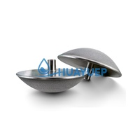 Diffuseur d'air d'ozone à disque en alliage de titane pour diffuseur d'aération d'étangs à poissons mélange d'eau d'ozone/diffuseur d'aération d'étang