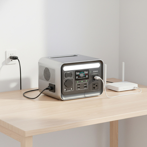 Batterie mobile 220 <span class=keywords><strong>volts</strong></span>, banque d'alimentation, <span class=keywords><strong>camping</strong></span> en plein air, alimentation de secours à domicile, station d'alimentation électrique 300w, générateur solaire portable Lifepo4 - Product Image 2