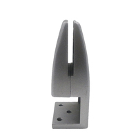 Pince de fixation de table d'écran en alliage d'aluminium pour bureau en forme de L