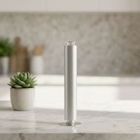Diffuseur d'aromathérapie commercial en aluminium, électrique, sans eau, rechargeable, écologique, avec éclairage LED intelligent et technologie nano à double liquide