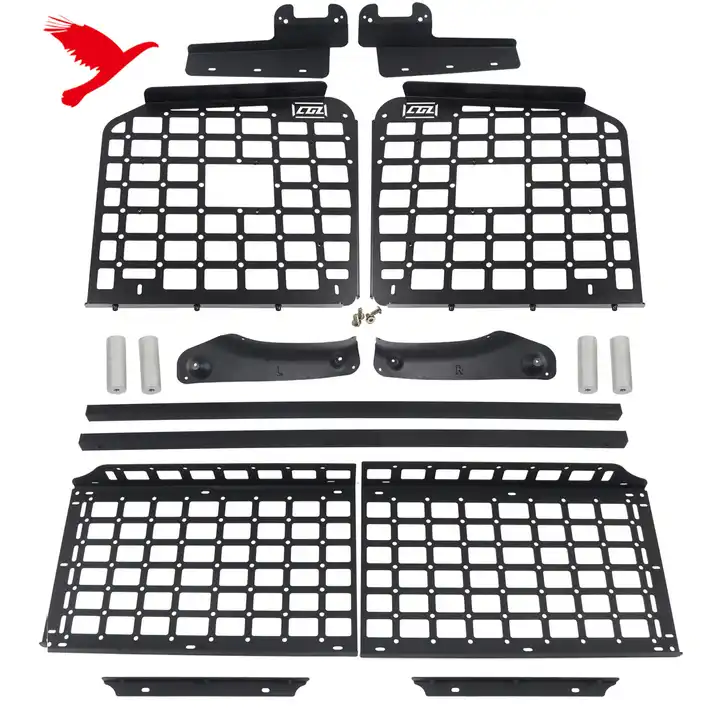 pour nissan patrol y62 2010-2019 accessoires de voiture arrière tronc  bagages étagère queue panneau de stockage de cargaison multi-fonction rack  kit