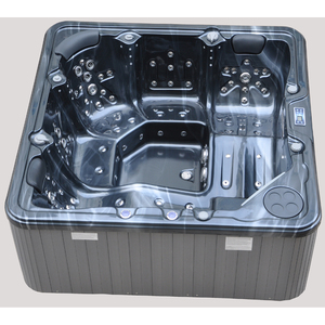 Baignoires Spa Infinity pour 5 <span class=keywords><strong>Personnes</strong></span>, Moderne, en Acrylique, Écologique, Autoportante, Spa Extérieur avec Couvercle et Extérieur Sonorisés - Product Image 4