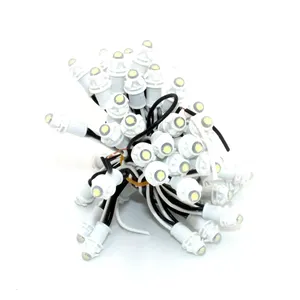 Silicon LED Pixel 9 mét DC12V SMD LED Pixel Module IP68 0.2 Wát đánh giá màu duy nhất