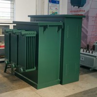 ZGS-Serie 3-Phasen-Stromtransformator für Bodenmontage 1600kVA 3700kVA 13,8kV Maßgefertigter Amerikanischer Kastenformtransformator 415V Aluminium