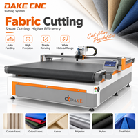 Cutter oscillant CNC pour la découpe de tissus en polyester, nylon, coton, vêtements et textiles