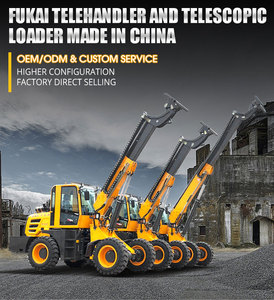 FUKAI Mini <span class=keywords><strong>Telescopic</strong></span> Loading Shovel <span class=keywords><strong>Loader</strong></span> Diesel Berkualitas Tinggi - Product Image 5