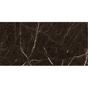 Piastrella <span class=keywords><strong>in</strong></span> Porcellana Lucida Marrone 60x120cm (24x48 pollici) Design Moderno, Lastra Quadrata Lucida per Pavimenti Interni - Product Image 4