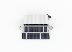 Solar Mobile Container-Hybrid Portable Solar System Lithium Ion Battery Customizable Power Mounting Pure Sine Wave Inverter - Product Image 4