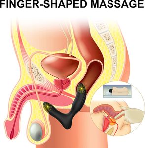 Vibrador anal Juguetes sexuales lésbicos Juguete masajeador de próstata vibrador, impermeable Personal <span class=keywords><strong>P</strong></span> Spot Control remoto Manos libres Play, Recha - Product Image 3