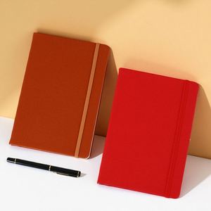 Academic A5 Logo Customizable Pocket PU Leather Diary <b>Note</b> <b>Book</b> with Custom Elastic Band Hardcover Planner Journal Promotional - Product Image 5