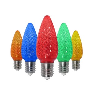 Nhiều màu C9 dẫn thay thế bóng đèn C9 shatterproof dẫn bóng đèn giáng sinh chuỗi ánh sáng thương mại lớp bóng đèn - Product Image 3