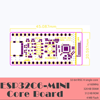 Papan Pengembangan Roarkit ESP32-C6-MiNi ESP32 Core RISC-V IoT WiFi6 untuk Zigbee Baru