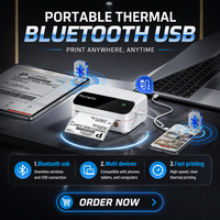 Impresora de Etiquetas Térmicas Phomemo M420, Impresora de Etiquetas de Envío 4x6 Térmica con USB para Oficina en Casa