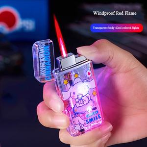 KURMI ไฟแช็คเป่าลมโปร่งใสพิมพ์สีสุดสร้างสรรค์ออกแบบได้ตามต้องการ - Product Image 2