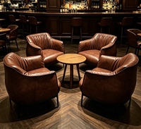 Meubles commerciaux sur mesure de design moderne en métal : table, chaise, canapé, banquette pour restaurant, hôtel, bar, salon, appartement