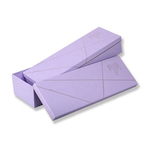 Cartón rígido Rosa flor cajas rectángulo caja de papel con tapa - Product Image 4