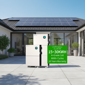 Batterie au <span class=keywords><strong>lithium</strong></span> <span class=keywords><strong>fer</strong></span> <span class=keywords><strong>phosphate</strong></span> LP 51.2 V de 15 kWh pour le stockage d'énergie solaire - Product Image 1