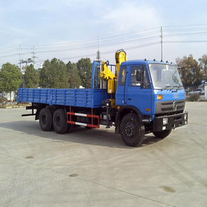 Camiones todoterreno DONGFENG 4x4 <span class=keywords><strong>6x6</strong></span> AWD personalizados, <span class=keywords><strong>poste</strong></span> de teléfono de <span class=keywords><strong>madera</strong></span> de ladrillo todoterreno, transporte, camión grúa plegable 10T - Product Image 6