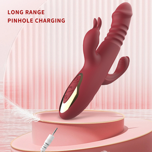 Vibrador de Huevo de Silicona Seguro para el Cuerpo con Control Remoto a Larga Distancia para Mujeres, Vibradores de Conejo Grandes para Parejas - Product Image 1